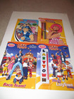 4 Lazy Town Books Coloring Paint Stickers Sporticus Stephanie