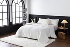 Cottebed Reversible Chenille Cotton Twin Size Comforter Sets  Luxury Textured   
