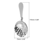 Julep Strainer  1pcs - Stainless Steel Cocktail Strainer  silver  155mm 