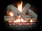 18  24  30  Blazing Oak Premium Decorative Vented Gas Logs  logs Only 