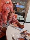Daizy Cooper Signed Model 8x10 Photo -proof- -certificate-  a0045 