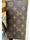 Louis Vuitton Wallet Portefeuille Sarah Monogram Brown Long Wallet With Box 
