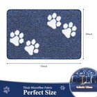  Indoor Doormat Entryway Door Mat  Non Slip 2 8  X 1 8   rectangular  Navy