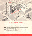 1940s The Franciscan Hotel - San Francisco  California Vtg Advertising Brochure