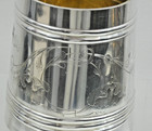 Fine Antique Imperial Russian 84 Silver Ice Bucket Hand Engraved Art Nouveau