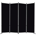 Portable Folding Room Divider Privacy Screen 4 Panels Durable Structure New