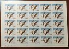 Nevis Cinderella Imperf Country Missing 50 Anv  Aviation Mnh Sheet Blk106