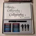 Vintage Sheaffer No Nonsense Fountain Pen Calligraphy Kit Set Complete   72261