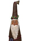 9    Santa Plush Primitive Doll Folk Art Christmas Ornament