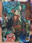 Bulma Sexy Lewd  Dragon Ball Silver Anime Acg Waifu Holo Card Lot  4 Cards 