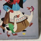 Disneyrama Mother Goose Nursery Rhymes Vinyl Record Lp   Illustrated Book Disney