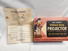 Rare Vintage 1950s Walt Disney s Donald Duck Auto Magic Projector Model No 499