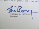 Typed Signed Letter To Pat Ward-thomas W copy-bing Crosby 13 Holes In One Letter