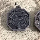 Vintage First National Bank Dothan Alabama Key Fob Lot Of 2 Bank Advertisement