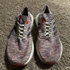 Adidas Pureboost Go B37809 White Red Running Shoes Sneakers Women   s Size 9
