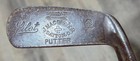 Antique Vintage J  Macgregor Pilot Ball Face Hickory Wood Shaft Golf Club Putter