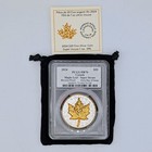 2024 Canada  20 Super Incuse Maple Leaf Gilt Pcgs Rev Pr70 Fdoi Blunt Signed