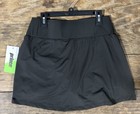 Prince Athletic Wear - Women   s Tennis Skort skirt - Black - Medium - New 