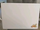 Vtg Corning Ware Spice Of Life La Sauge Glass Counter Saver Cutting Board 14x20