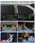 For Volkswagen Atlas 2018-2025 Car Window Shades  8pcs Privacy Sun Shade Set 