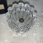 Mikasa   Hoya Prince   Lead Crystal Ashtray Table Lighter   Cigarette Holder