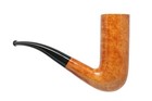 Pipehub - New  Tsuge Topper Bent Chimney Stack Smoking Pipe W  Tamper