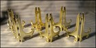 6 Plastic Folding Plate Display Stand Photo Picture Easel Frame Holder 5 In L581