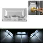 Pir Infrared Ir Wireless Auto Sensor Motion Detector Keyhole 4 Led Light Lamp