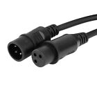 12x Dmx Cables 10ft 3m 3pin Signal Xlr Connection Par Light Moving Head Lamp