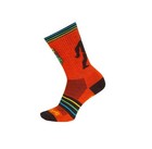 Socks - Sockguy - Brewfoot 6  Crew L xl Cycling running New Big Foot Orange Men