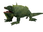 Folkmanis Green Iguana Hand Puppet Plush Realistic Reptile Lizard Toy 32    Animal