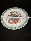 16 5   Kangxi Famille Rose Porcelain Dragon Beast Tray Pallets Dish Plate
