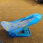Summer Infant Baby Bath Seat Support  Blue  Animal Print