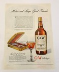Vintage Rca Victrola Print Ad Christmas 1941 G   W Whisky Flying Cross Print Ad