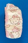 One  1  Baby Seris Hello Kitty Baby Diaper Size L 5 Pink white  a Lot Like Luvs 