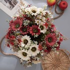 Artificial Silk Sunflower Fake Flowers Bunch Bouquet Wedding Party Home Decors