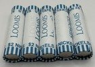 1776 - 2026 P Nickels   5 Sealed Rolls  200 Nickels  - Obw From Loomis Box