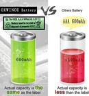 20-2 Pcs Aaa Rechargeable Batteries Ni-mh 600mah Battery Generic Aaa aa Charger