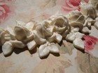 Large French Rose Swag Garland Furniture Applique Architectural Pediment