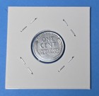 1943 Steel Wheat Penny W ddo  Die Break Cud  Die Cracks  Strike Through Bu Unc