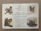 Vintage Nature Magazine Trade Card Brochure Shakespeare One Touch Makes World Ki