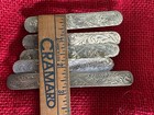 5 Alpaca Mexico Etched Metal Bars Halters Bridles Free Shipping