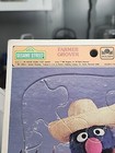 Vintage 1970s Sesame Street Farmer Grover Frame-tray Puzzle     Whitman Jim Henson