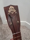 Rare Vintage 1940s Favilla Soprano Mahogany Ukulele Antique Music Instrument Euc