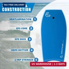 Body Boards For Beach 44 Inch Lightweight Durable Body Board With Eps Core Dual
