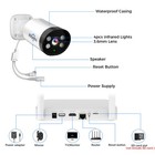 Hiseeu 10ch Nvr 3mp 2 4g 5g Wifi Outdoor Ip Security Camera System Cctv 500g Hdd