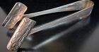 Rare Epns Sheffield England Asparagus Tongs Antique Early 1900 s Asparagus Motif