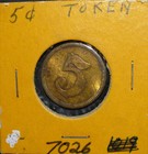 Us 5 Cents Trade Stimulator Token