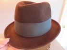 Vintage 1950 s  Wormser Fedora  W  Orig Box  Custom Quality Men   s Hat