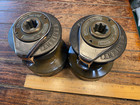 Beautiful Pair Of Barient 17 Self Tailing Winches W rare Bronze Drums  24 1